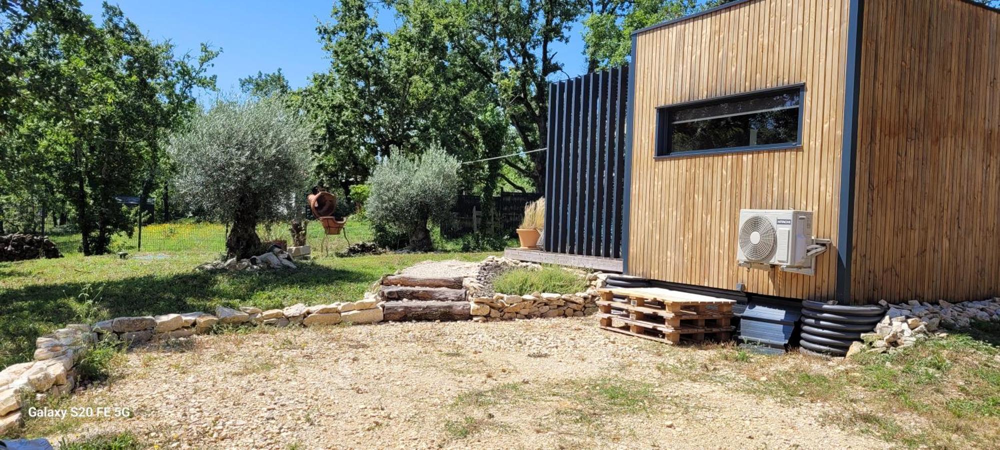 Tiny House Sud Du Lot Villa Le Montat Eksteriør bilde